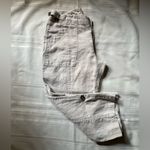 Sigrid Olsen  Light Gray Linen Capris Photo 2