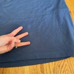 J. JILL Solid Blue Boat Neck Long Sleeve Fleece Lined Side Zip Zippers Tunic Top Size XS Photo 11