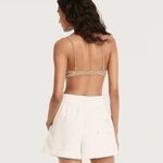 J.Crew  Womens Paddle Short Swim Drawstring Pockets White XL Photo 2