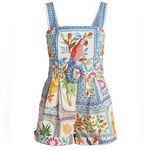 Farm Rio  Tropical Tiles Romper Photo 3