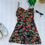 Urban Outfitters  Petra Satin Sweetheart Mini Dress size XL Photo 1