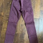 American Eagle AE skinny Khaki pants - maroon Photo 0