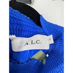 A.L.C. Renzo B Pleated Midi Dress in Adriatic Blue Size 00 Photo 5