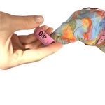 Lulus Perfectly Divine Blue Floral Tulle Tiered Ruffled Midi Dress large nwt Photo 9