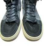 Zadig & Voltaire Shoes Womens Size EU 38 Black High Top Leather Side Zip Buckle Photo 2
