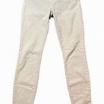 Current Elliott The Ankle Skinny Metallic Gold Khaki Jeans Size 29 Slim Fit Work Tan Photo 0