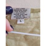 CP Shades  Sausalito Linen Cardigan Button Up V Neck Light Celery Green Size L Photo 3