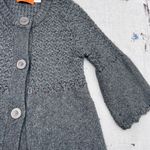 Juicy Couture Vintage Knit Grey Button Down Sweater Cardigan Photo 5