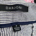 Darjoni Pinstripe‎ Shorts Blue Size 8 Photo 5