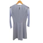 Ted Baker NAMOUR Pleated Dress Powder Blue Sheer Sleeves Minimalist Chic Ted 1 Photo 7