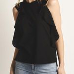 Citizens of Humanity Black Frill Tank Top size S New w Tag Photo 4
