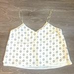 Cape Juby Flowy patterned white tank Photo 0