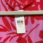 Loft NWT Tropic Duster Red and Pink Size XS/S Photo 5