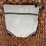 Coach Vintage Suede Light Blue & Navy Crossbody Purse Photo 1