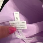 Lavender Satin Dress Purple Size 4 Photo 2