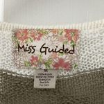 Miss Guided Women's Brown Size M Medium Cardigan Open Front #2.. Photo 3