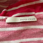Paper Crane Large Pink Striped Top Photo 3