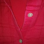 Liz Claiborne Crazy Horse Red Shell Jacket Set L Photo 2