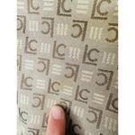 Liz Claiborne Vintage Light Brown Tan Leather Detailed Top Handles Shoulder Bag Photo 6