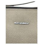 Montana West Taupe Faux Leather Wristlet Clutch Photo 1