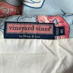 Vineyard Vines  Lobster Print Cotton Skirt in Pink and Blue Sz 6 Photo 5