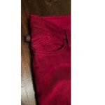 Rock & Republic Rock Republic Berlin Red Corduroy Bootcut Pants Women's Size 10 Casual Designer Photo 2