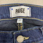 Paige Denim Jean Verdugo Ultra Skinny Elastic Waist Band Blue Women Size 27 Photo 2