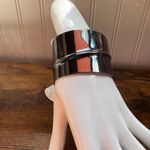 Silver Metallic Cuff Bracelet Photo 3