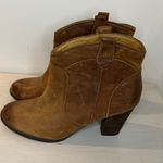 Clarks  Indigo Brown Leather Ankle Boots Photo 3