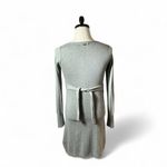 prAna  Sweater Dress Long Sleeve Knit Gray Casual Wool Womens Small Cotton Photo 1