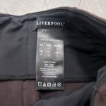 Liverpool Jeans Company Liverpool Los Angeles Women's Knit Trouser Dress Pants Burgundy‎ Size 6 Photo 3