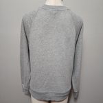 J.Crew Factory gray foil zebra sweatshirt small Photo 4