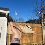 A New Day  Womens Arden Raffia Ornamented Block Heels Tan Brown size 7 summer nwt Photo 6