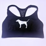 Victoria's Secret  PINK Ultimate Unlined Sport Bra Womens Size Small Dog Logo‎ Photo 6