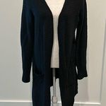 Evereve NWT  Peyton Jensen Long Black Cardigan Sweater Sz M Photo 0