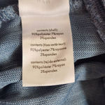 We Wore What  Blue Halter Crop Top Size Medium NWT Tie Neck Halter Top Photo 6