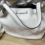 Versace Women's White/Gold Leather La Medusa Bucket Bag Style 1003013 DVIT2T Photo 12