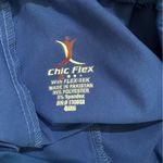 Chic Flex Royal Blue Jogger Scrubs Medium Photo 2