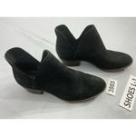 Lucky Brand Womans Booties 7m Black Vented Pull On Heels Photo 1