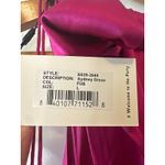 Retrofête  NWT Sydney Silk Fuchsia Halter Asymmetrical Mini Dress Size L Photo 5