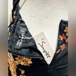 Simplee Apparel Simplee Black Size:XL Lace Up Halter Sequin Party Dress w/ side thigh High Split Photo 9