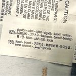 ZARA Women’s Dark Wash Straight Leg Jeans Size 2 / 34 | Cargo Pocket Detail Photo 8