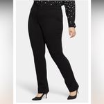 NYDJ NWT Slim Trousers Dress Pants In Black Size 24W Stretch Career Wear Office Photo 1