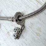 Pandora 3 charm “whimsical” themed sterling silver bracelet Photo 9