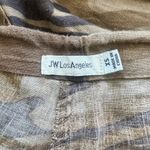 Johnny Was  Burken Linen Floral embroidered camo shorts XS Photo 2