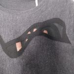 Elie Tahari  gray sweater size large Photo 2