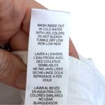 Good American Women's White Bombshell Denim Short Frayed Asymmetric Hem sz 10 Photo 5