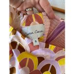 Cara Cara Pink Geometric Print Crop Top Size Small Photo 1