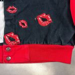 Vintage Betty Boop Racing Jacket Adult Large Hollywood Betty Embroidered Red Photo 2