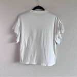 AG Adriano Goldschmied  Sena Ruffle Eyelet Top Photo 4